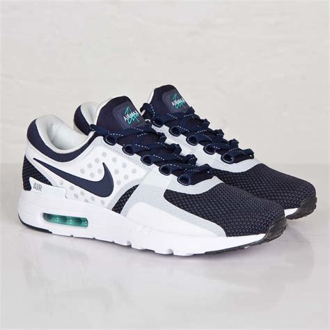 nike air max zero qs white black